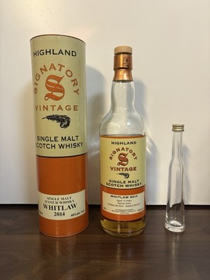 Signatory Vintage Whitlaw 2014 Highland Single Malt Whisky 40 ml Sample Probe