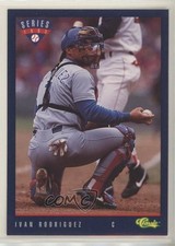 1993 Classic Update Blue Travel Edition Ivan Rodriguez #T78 HOF 03rx