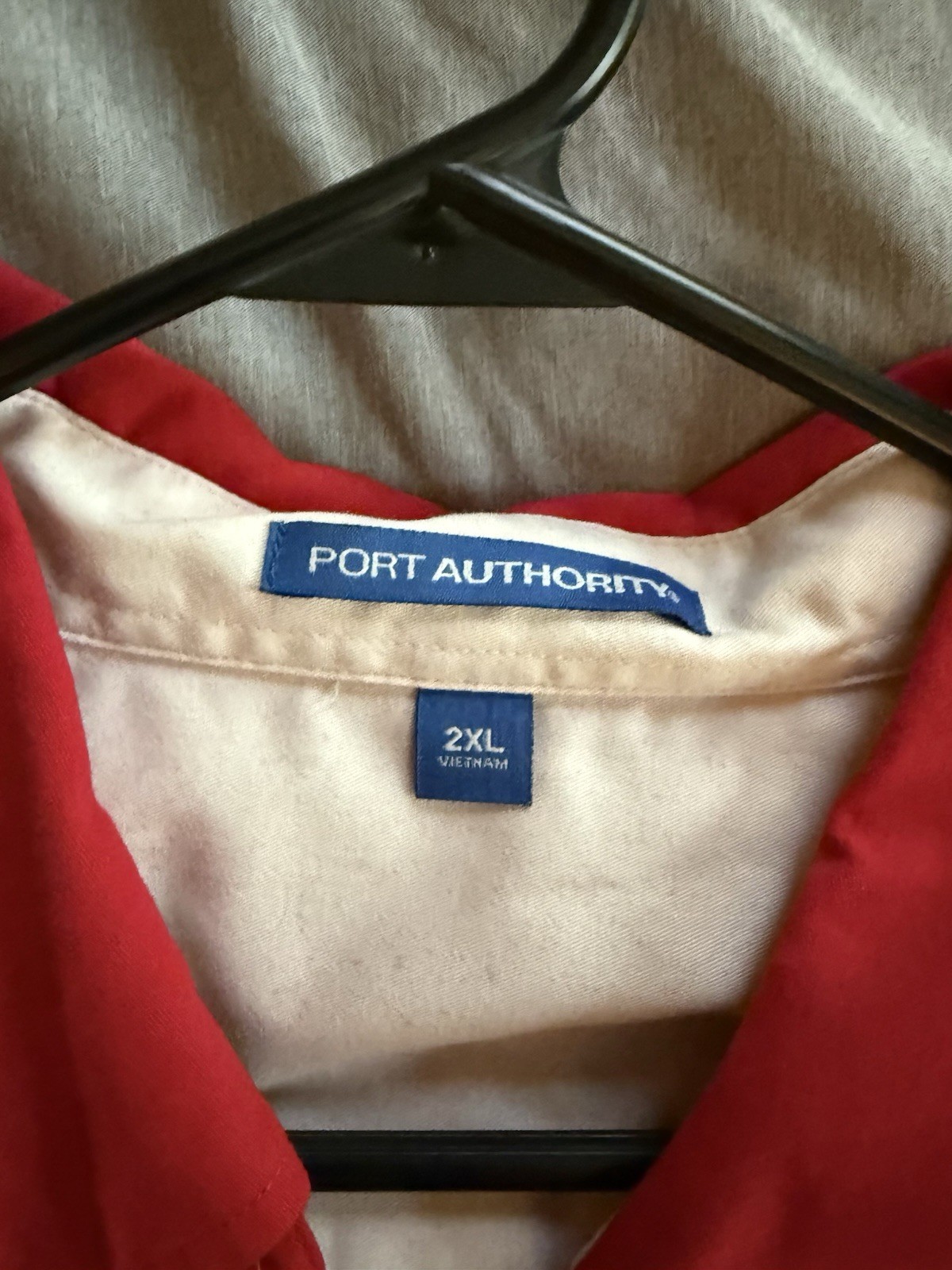 Red Official MAC tools Long Sleeve Button Down XX… - image 3