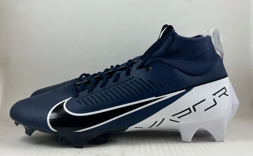 Nike Vapor Edge Pro 360 2 Football Cleats DA5456 401 Midnight Navy Men’s Size 15 - Image 3 of 4