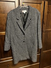 Vintage Peabody House Wool Blend Coat Size 9/10 Black