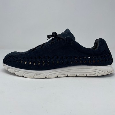 Nike Mayfly QS Woven Black Suede Breathable Lightweight Shoe Sneakers 621365-002