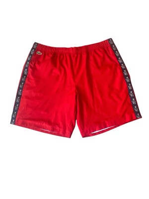 Lacoste Men's Red Shorts Boardwalk Sz 3XL