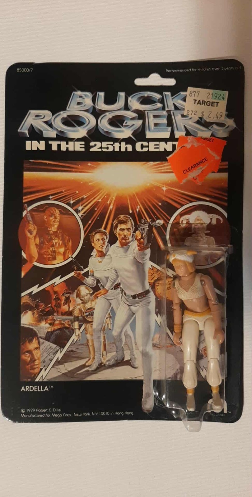 1979 Mego Corp. Buck Rogers in the 25th Century Action Figure, Ardella