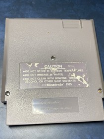 Wayne Gretzky Hockey NES Authentic Cartridge &ndash; Rental Label