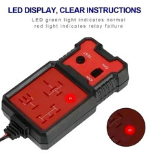 New Automotive Electronic Relay Car Relay Tester Universal 12 V LED Indicator