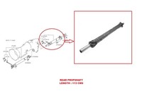 JPL FOR Nissan Pathfinder R51 2.5DCI 2.5TD Heck-Propelwelle Neu (01/2005-2015)