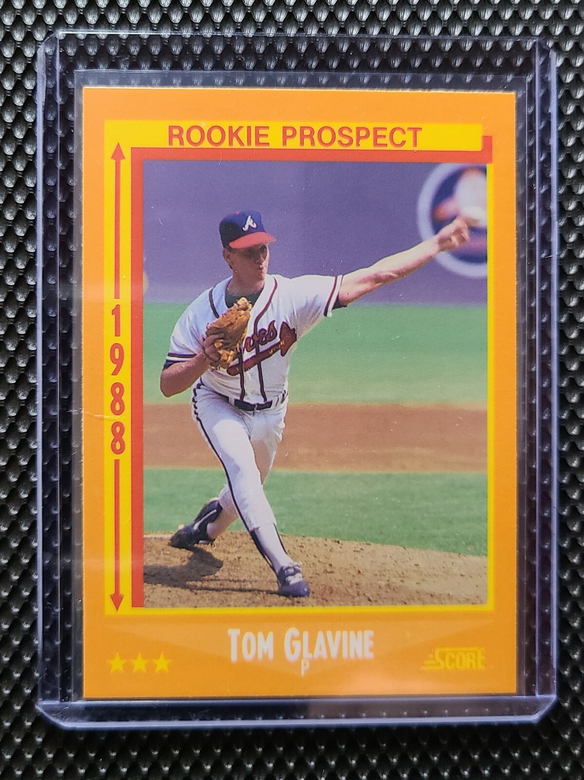 1988 Score Glossy  #638  Tom Glavine
