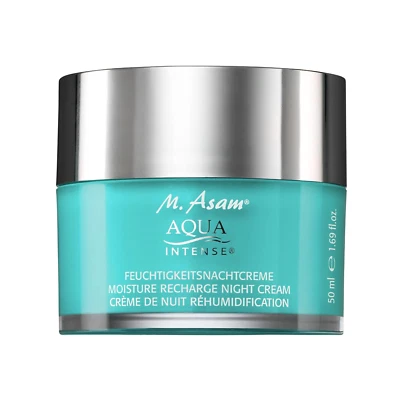 M. Asam AQUA INTENSE Hyaluron Nachtcreme, Feuchtigkeitsnachtcreme  (50 ml)  - Bild 1 von 4