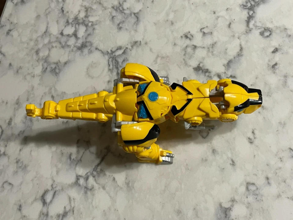 2014 Transformers PlaySkool Bumblebee Rescue Bots Raptor Dinosaur Rescan - Image 4 of 4
