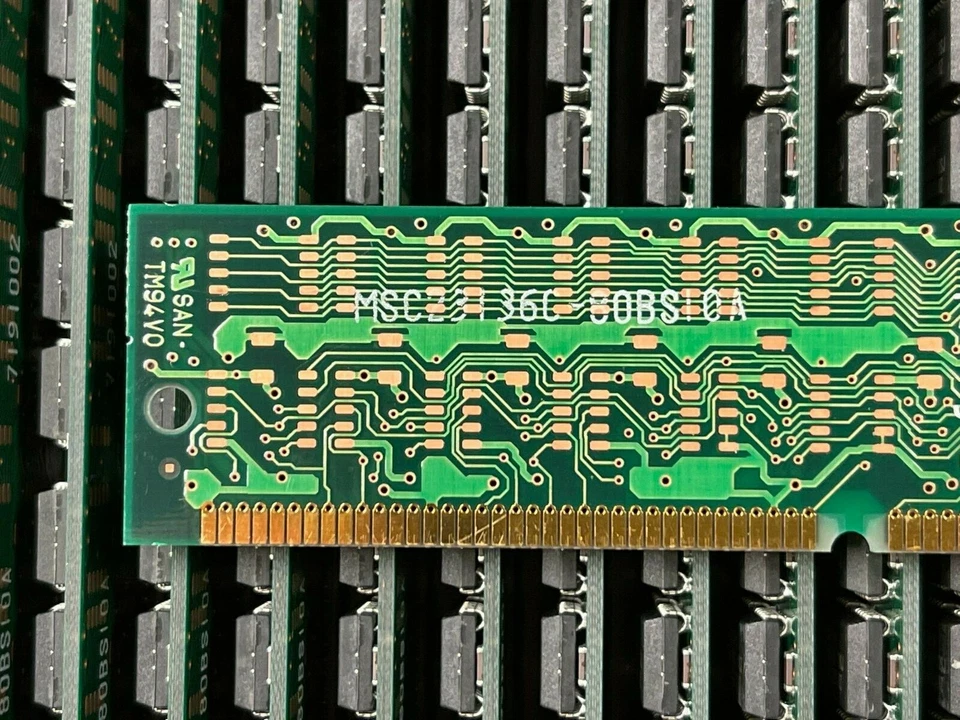 Vintage & NEW IBM 1X36 4MB 72 PIN SIMM FRU 92F3337 68X6343 71F7512 MSC23136C-80 - Image 3 of 3