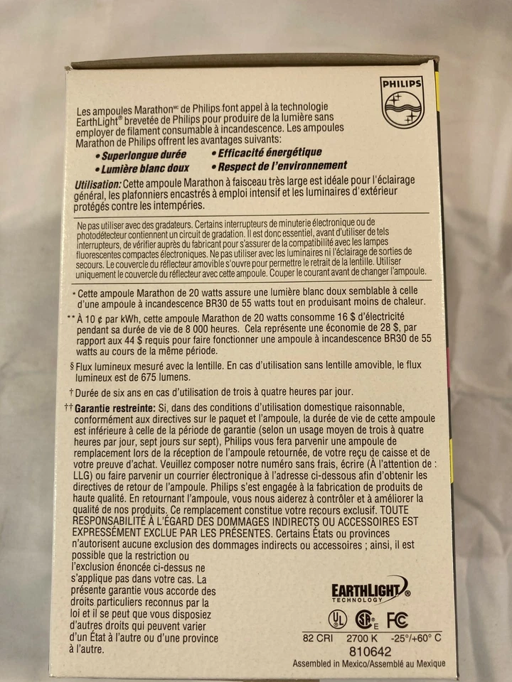 Philips 20 Watt R30 Lamp/Lightbulb - Image 3 of 4