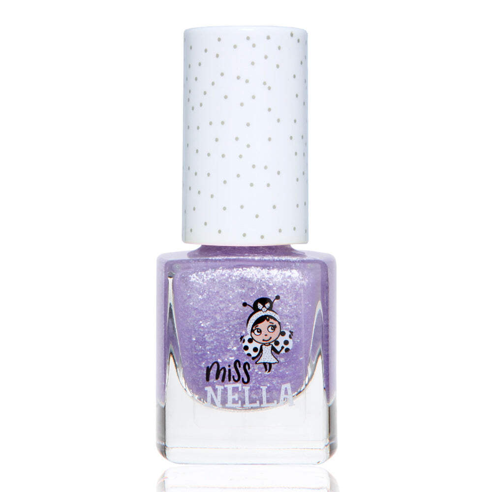 Sparkly Zebra: Sparkly Lilac Peel Off Nail Polish