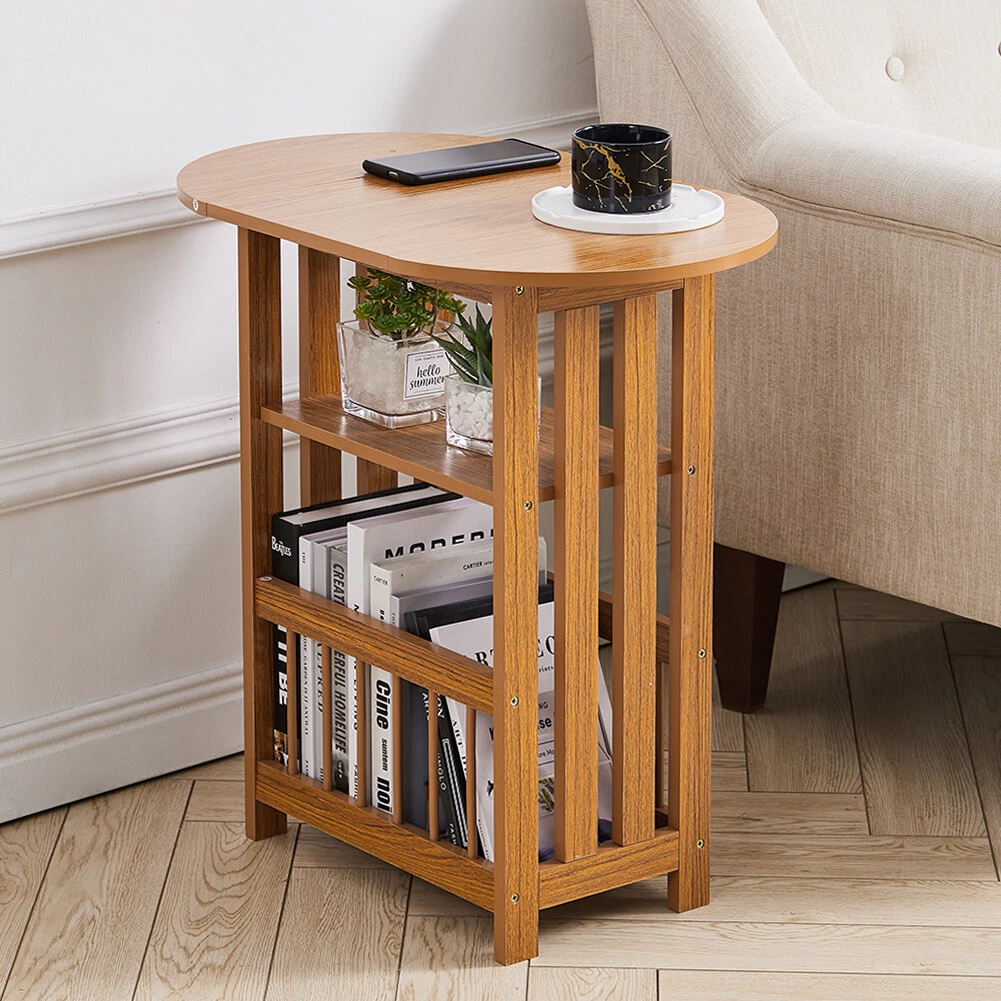 Small table 2024 with magazine holder