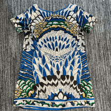 Vtg Forever 21 Women’s Size Medium T Shirt Dress Multicolor Psychedelic Style