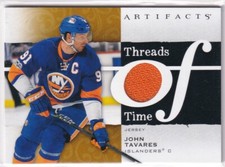2020-21 Upper Deck Artifacts Hockey Threads of Time #TT-TA John Tavares