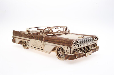 UGears Dream Cabriolet - Wooden Mechanical Model - 735 Pieces
