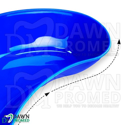 Medium Plastic Dental Instruments 8" Kidney Tray Bowl Basin Emesis Medical Dish - Picture 5 of 7