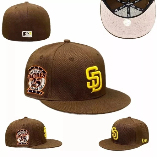 Neu San Diego Padres Baseball Ära Mütze 59FIFTY eng anliegende Mütze -5950-2 - Bild 18 von 44
