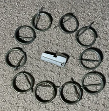 PULL RINGS & PINS used For Bonnie Hat Or Key Ring Qty-(10) & 1- P38 CAN OPENER