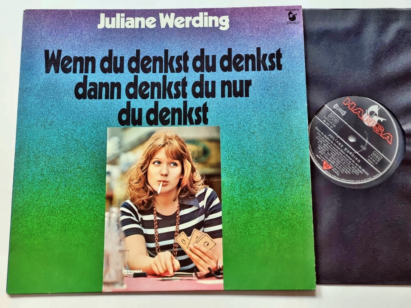 Juliane Werding  Wenn Du Denkst Du Denkst Dann Denkst Du Nur Vinyl LP