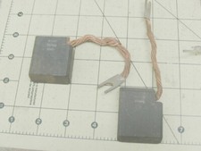 2 HELWIG Stock Carbon Brushes  WA85 aprox.size: 2" x 1.5" x 0.62 thick