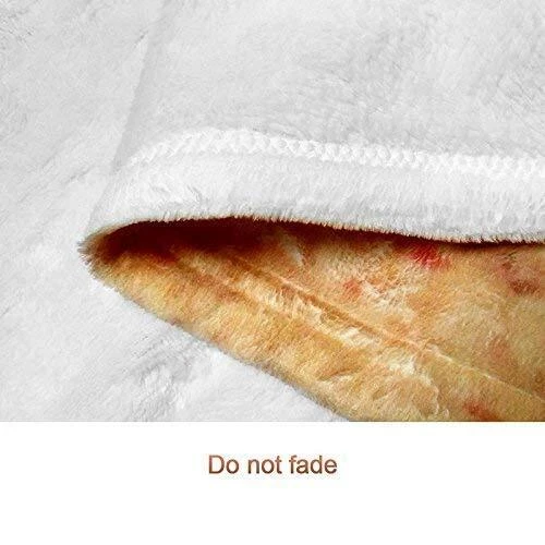 Flauschige Decke 150x200 Bett Kuscheldecke Sofa Wohndecke mit Motiv Schnee We... - Bild 4 von 4