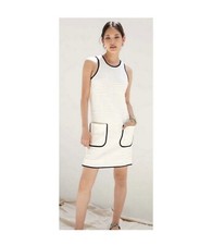 Anthropologie Maeve NWT Sleeveless Patch Pocket Mini Shift Dress Size Large