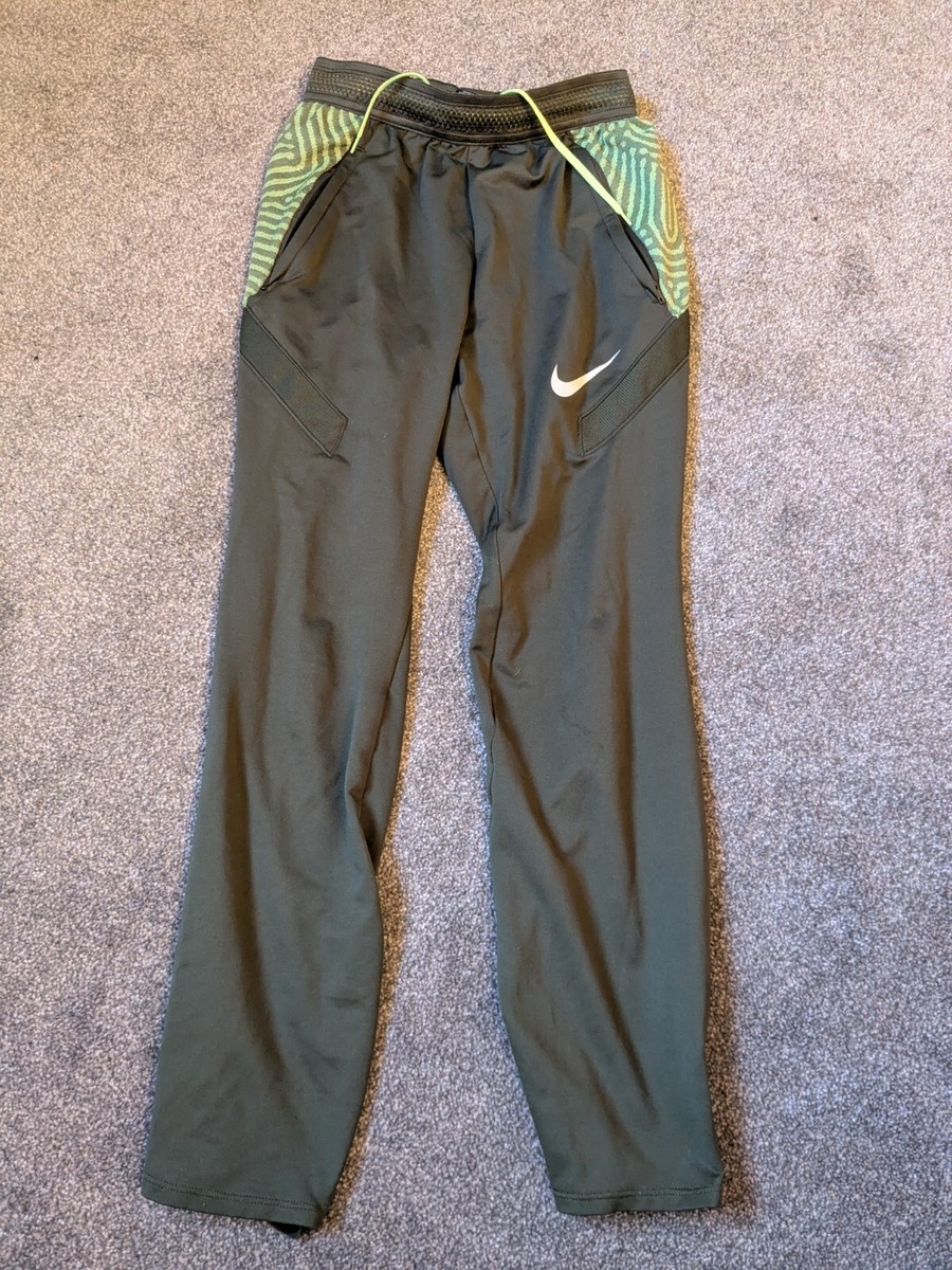 Nike Tracksuit Bottoms Green Junior Kids Size M 137-147CM UK