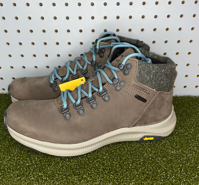 Merrell Womens Ontario Vibram Waterproof Hiking Boots Leather