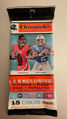 2022 PANINI CHRONICLES DRAFT Guaranteed BROCK PURDY RC or Parallel FAT HOT PACK