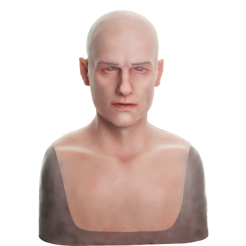 Silikon Maske Vollmaske Gesichtsmaske Kopfmaske Crossdresser Cosplay Masken