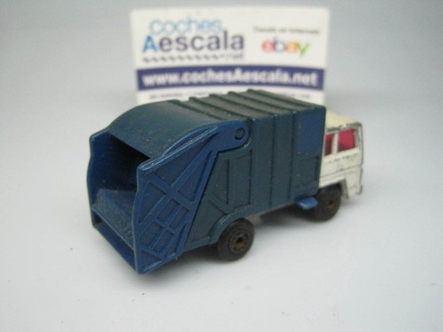 1/64 Matchbox USADO USED REF 116 refuse truck cochesaescala - Imagen 2 de 3