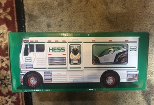 hess 2018 toy truck rv with atv and motorbike