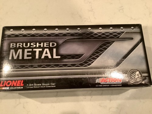 AJ ALLMENDINGER AUTOGRAPHED 2012 DODGE CHARGER AAA BRUSHED METAL DIECAST & CARD - Picture 8 of 14