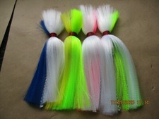 HOT LIP MOJO Parachute jigs, 2-color w/ flash Swing Hook  1.5oz to10oz  3- pack