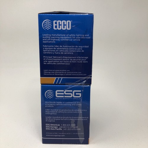 ECCO EW2010B Round LED Worklamp Pedestrian Arrow 12-60 VDC - Picture 4 of 4