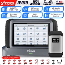 2025 XTOOL IP919 All Systems Diagnostic Scanner ECU Coding FCA Tool 42+ Service