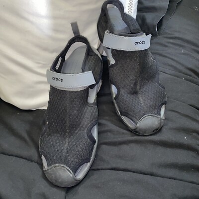 Crocs Swift Water Mesh Fisherman Deck Sandals Women's Size