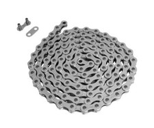 KMC Single Speed BIKE CHROME Chain 1/2 x1/8 x112 LINK Cruiser FIXIE BMX