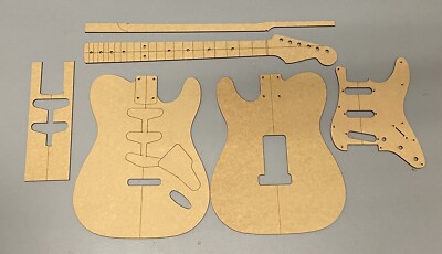 Tele/Strat Hybrid routing/building Luthier Templates