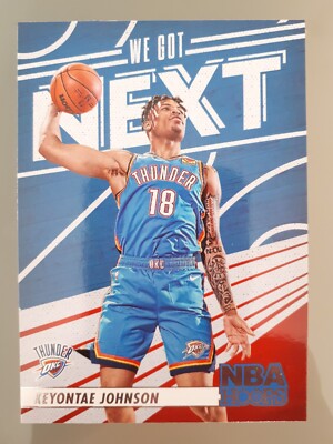 2023-24 Panini NBA Hoops We Got Next Keyontae Johnson Rookie #3 OKC Thunder