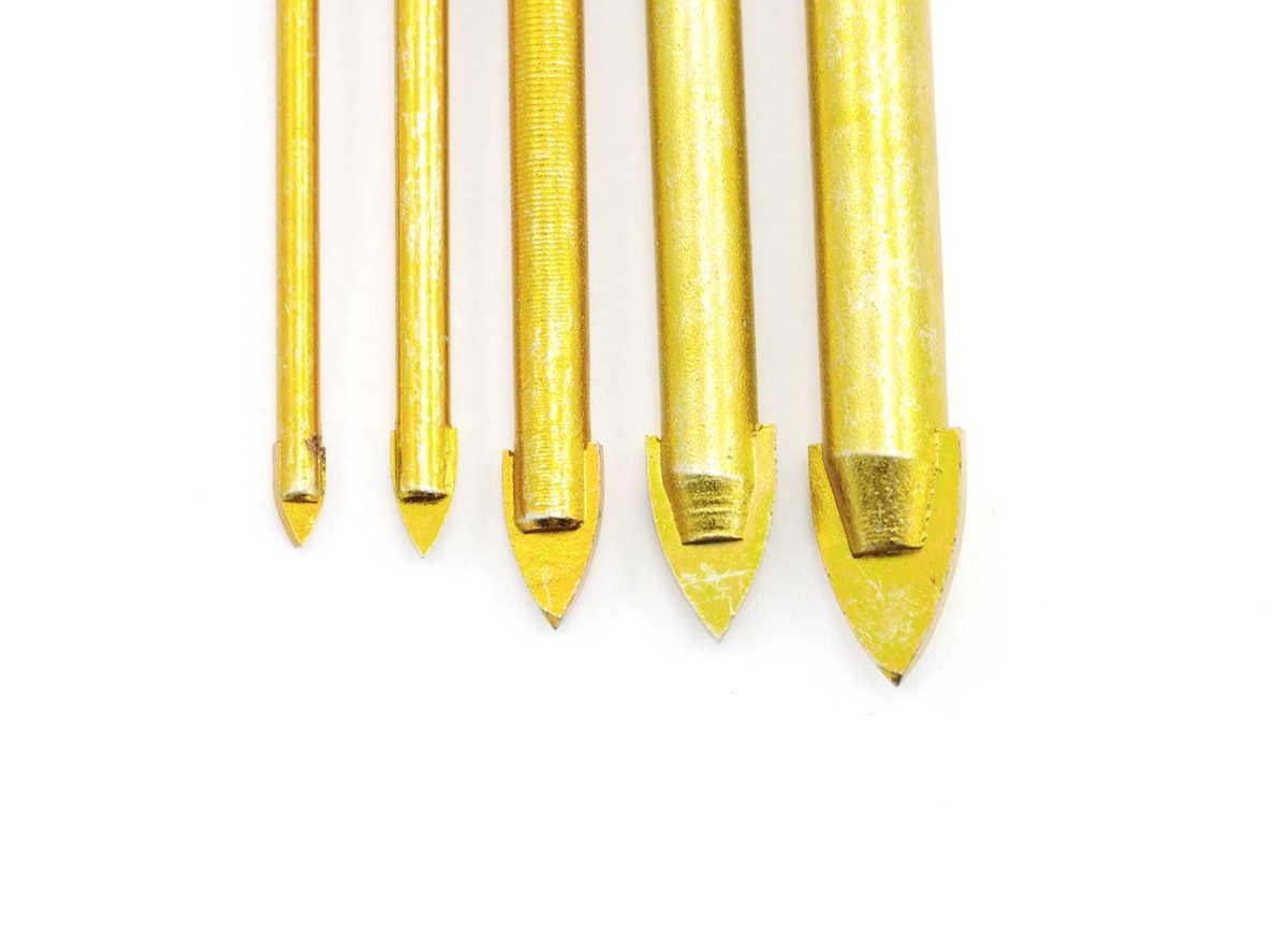 High Speed Steel Router Bits 10-Piece Titanium Coated Router Bits Set ...