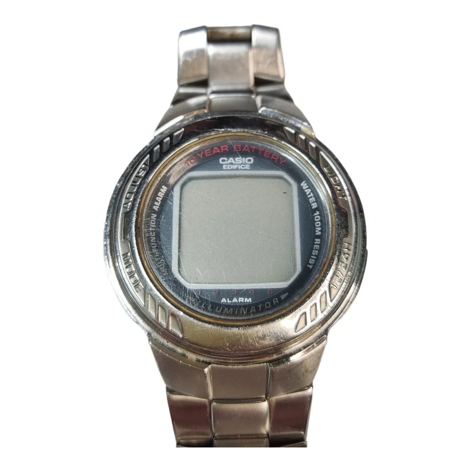 Reloj Casio Edifice EFD-105 Acero Inoxidable | Resistente al Agua 10bar | Para Piezas Foto 2 de 4