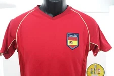 NWT España Spain Soccer Jersey Youth Boys Size XL (16-18) Red Poly Rhinox Shirt