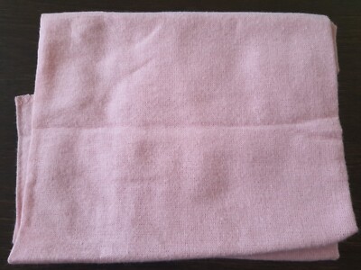 Modern Baby solid Pink Baby Receiving Blanket Flannel Cotton new no tags