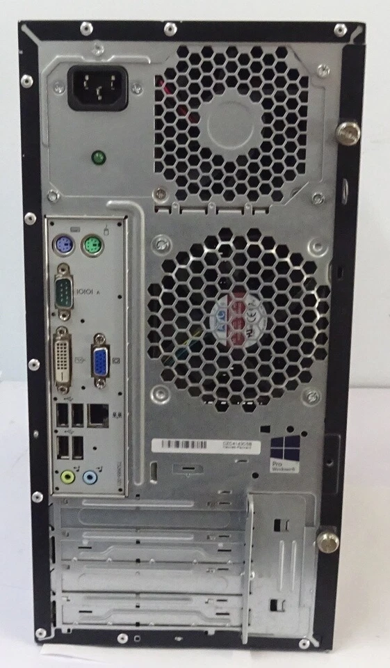 PC DESK COMPUTER MINITOWER HP 405 G1AMD A4 1.5GHZ RAM 8GB HDD 500GB WIN 10PRO - Immagine 3 di 3