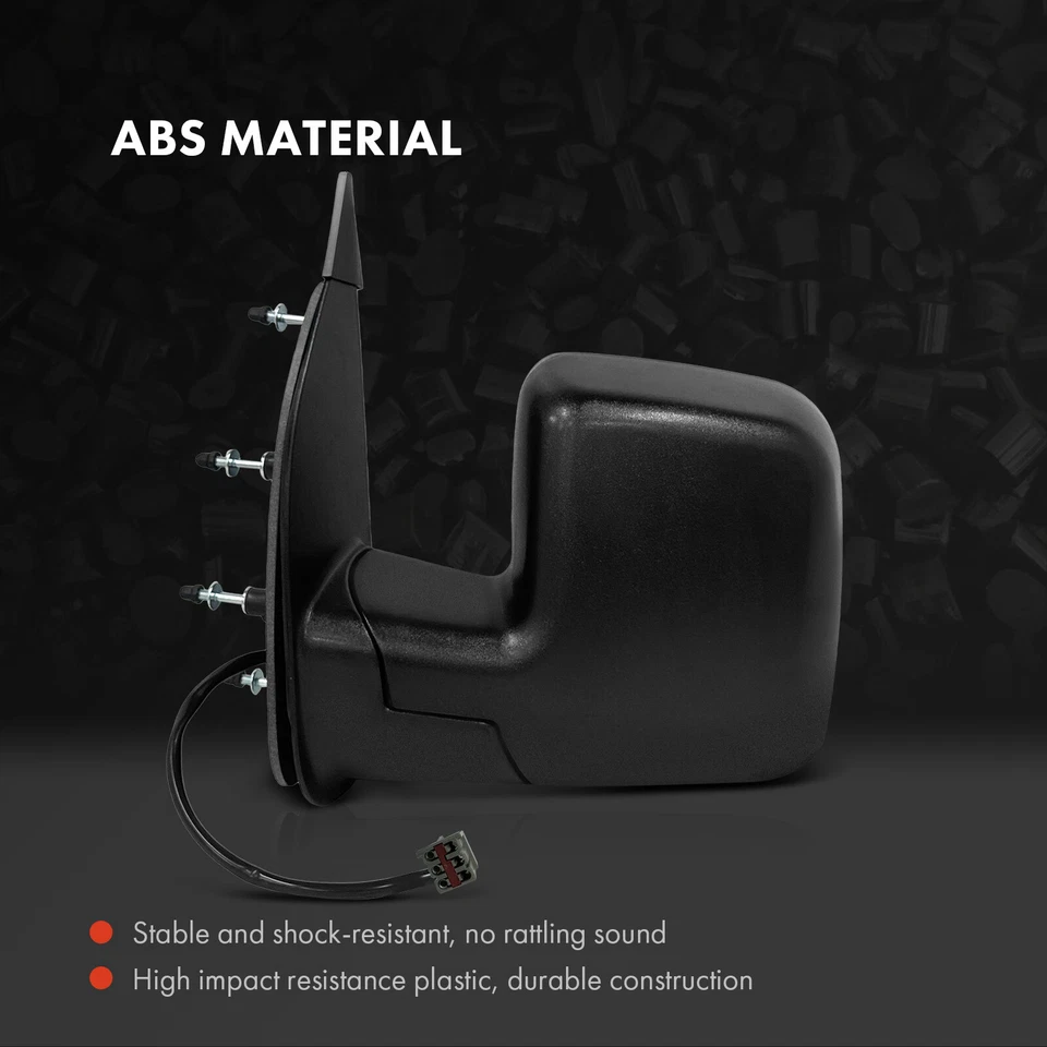 Espelho 2 peças com vidro duplo e lâmpada de poça para Ford E-150 E-250 E-350 Super Duty - Imagem 3 de 4