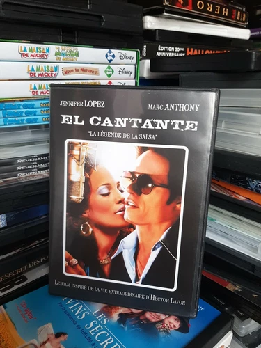 EL CANTANTE - JENNIFER LOPEZ - MARC ANTHONY - DVD LA légende de la saĺsa