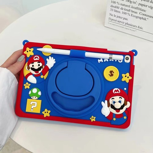 Mario Kids stoßfeste Griffhülle Cover für Samsung Galaxy Tab A A7 A8 A9 A9+ - Bild 5 von 7
